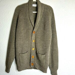 Vintage Brian MacNeil Sportswear cable-knit cardigan sweater